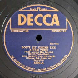 Don't Sit Under the Apple Tree (with Anyone Else but Me) / I'll Keep the Lovelight Burning