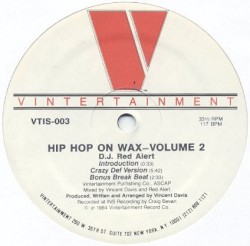 Hip Hop on Wax, Volume 2