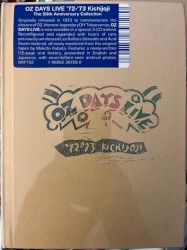 OZ DAYS LIVE ’72–’73 Kichijoji: 50th Anniversary Collection
