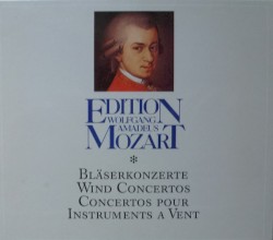 Edition Wolfgang Amadeus Mozart, Concertos pour Instruments à Vent