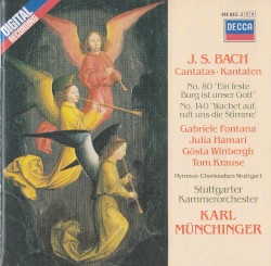 Cantata, BWV 80 “Ein' feste Burg ist unser Gott” / Cantata, BWV 140 "Wachet auf, ruft uns die Stimme"