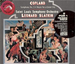 Symphony No. 3 - Music for a Great City