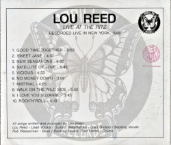 1988: Live at the Ritz, NY, USA