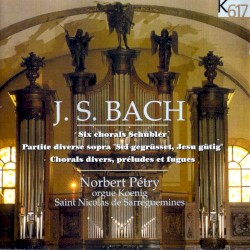 J. S. Bach: Six chorals Schübler etc.