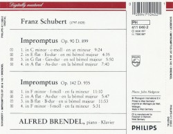 Impromptus op. 90 D.899 / op. 142 D.935