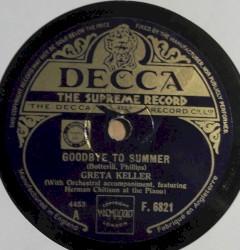 Goodbye to Summer / I'm Gonna Lock My Heart