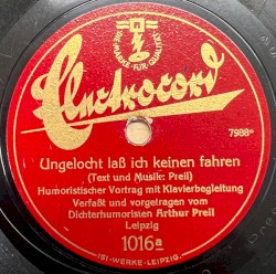 Ungelocht laß ich keinen fahren / Schön war's doch beim Militär