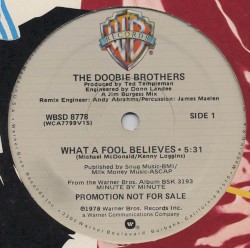 What a Fool Believes