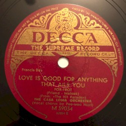 Love Is Good for Anything That Ails You / Slap That Bass