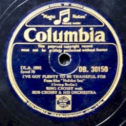 I’ve Got Plenty to Be Thankful For / Lazy