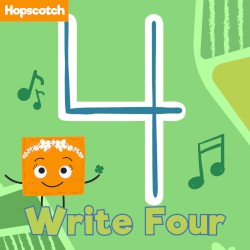 Write 4 (Four)