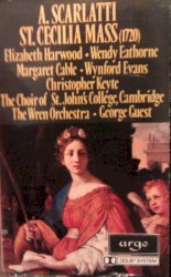 Alessandro Scarlatti: Messa di Santa Cecilia