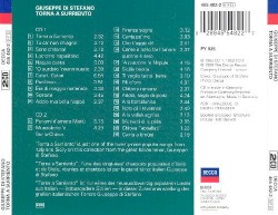 Torna a Surriento (Songs of Italy & Sicily)