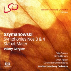 Symphonies nos. 3 & 4 / Stabat Mater