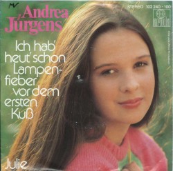 Ich hab’ heut’ schon Lampenfieber vor dem ersten Kuß