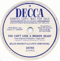 You Can't Lose a Broken Heart / My Sweet Hunk o' Trash