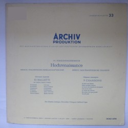 12 Balletti / 7 Chansons