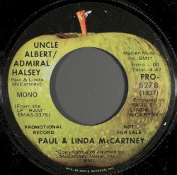 Uncle Albert/Admiral Halsey / Too Many People