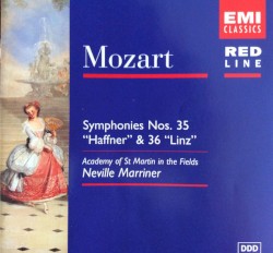 Symphonies nos. 35 "Haffner" and 36 "Linz"