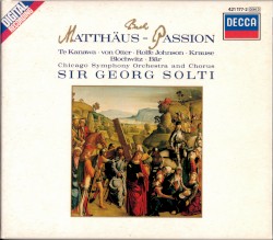 Matthäus-Passion BWV 244