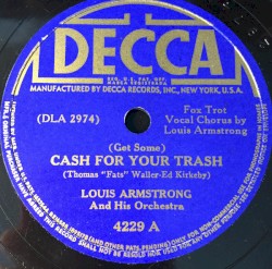 Cash for Your Trash / I Never Knew