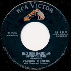 Black Denim Trousers and Motorcycle Boots / All by Myself