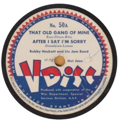 That Old Gang of Mine / After I Say I’m Sorry / After You’ve Gone