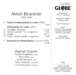 String Quintet in F / Rondo in c / Intermezzo in d