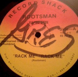 Rack Me-Rack Me / Black Wash / Everybody's World