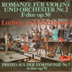 Romanze für Violine und Orchester Nr. 2 F-Dur Op. 50 / Presto aus der Symphonie Nr. 7 A-Dur Op. 92