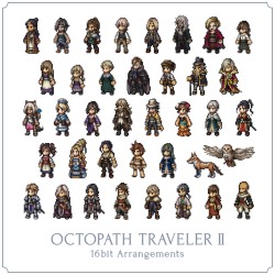 OCTOPATH TRAVELER II 16bit Arrangements