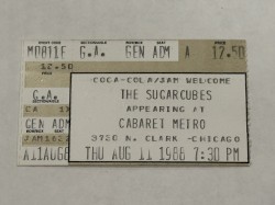 1988‐08‐11 – Cabaret Metro – Chicago, Illinois