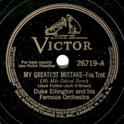 My Greatest Mistake / At a Dixie Roadside Diner