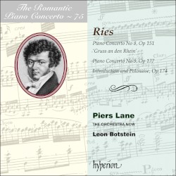 The Romantic Piano Concerto, Volume 75: Piano Concerto no. 8, op. 151 “Gruss an den Rhein” / Piano Concerto no. 9, op. 177 / Introduction and Polonaise, op. 174