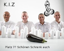 Platz 7? Schönen Schrank auch