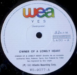 Owner of a Lonely Heart = Dueño de un corazón solitario