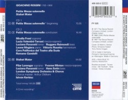 Petite Messe solennelle / Stabat Mater