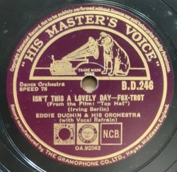 Isn't This a Lovely Day / Cheek to Cheek