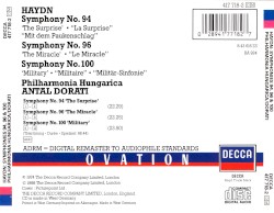 Symphonies 94, 96 & 100