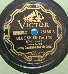 Blue Skies / Dear Old Southland