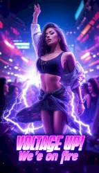 Voltage up! We’re on fire