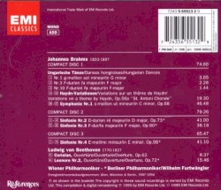 Brahms: Sinfonien / 3 Ungarische Tänze / Haydn‐Variationen / Beethoven: Coriolan / Leonore II