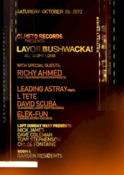 2012-10-06: Layo & Bushwacka! - Live at Egg, London