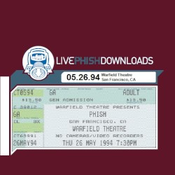 1994-05-26: Warfield Theatre, San Francisco, CA, USA
