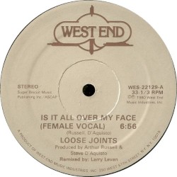 Is It All Over My Face