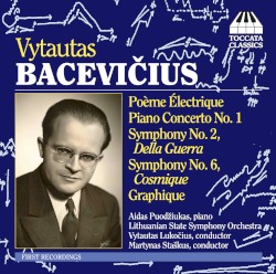 Poème électrique / Piano Concerto no. 1 / Symphony no. 2 "Della Guerra" / Symphony no. 6 "Cosmique" / Graphique