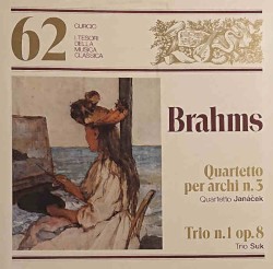 Quartetto per archi n. 3 / Trio n. 1 op. 8