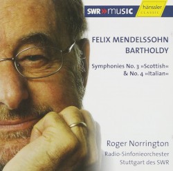 Symphonies no. 3 "Scottish" & no. 4 "Italian"