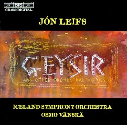Geysir and Other Orchestral Works