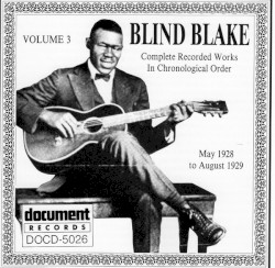 Complete Recorded Works in Chronological Order, Volume 3: May 1928 to August 1929